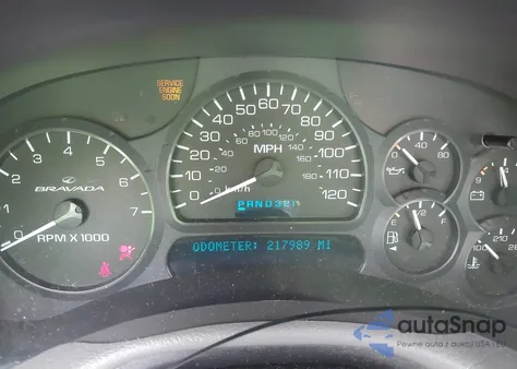 2002 Oldsmobile Bravada из США, поврежденный, VIN 1GHDT13S322237935